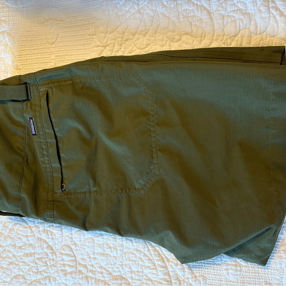 Patagonia Olive Green Athletic Shorts - Picture 9 of 9